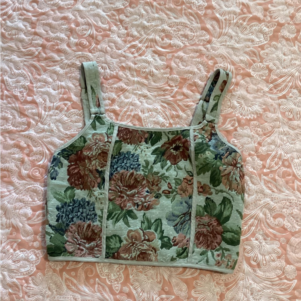 Tapestry tank top - Picture 3 of 5
